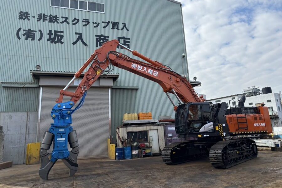 ロータリー回転フォークリフト